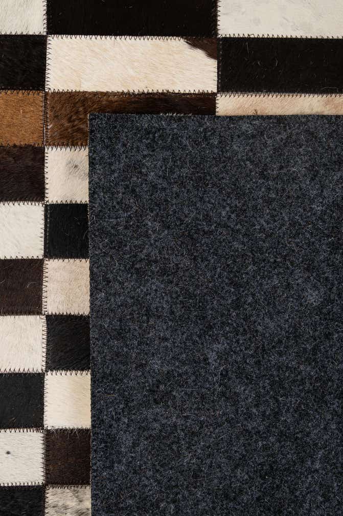 5' x 8' 1 Cowhide - Patchwork Rug