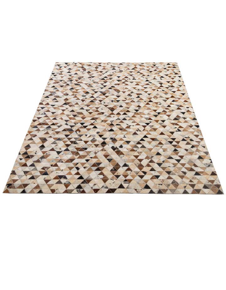 5' 1 x 7' 11 Cowhide - Patchwork Rug