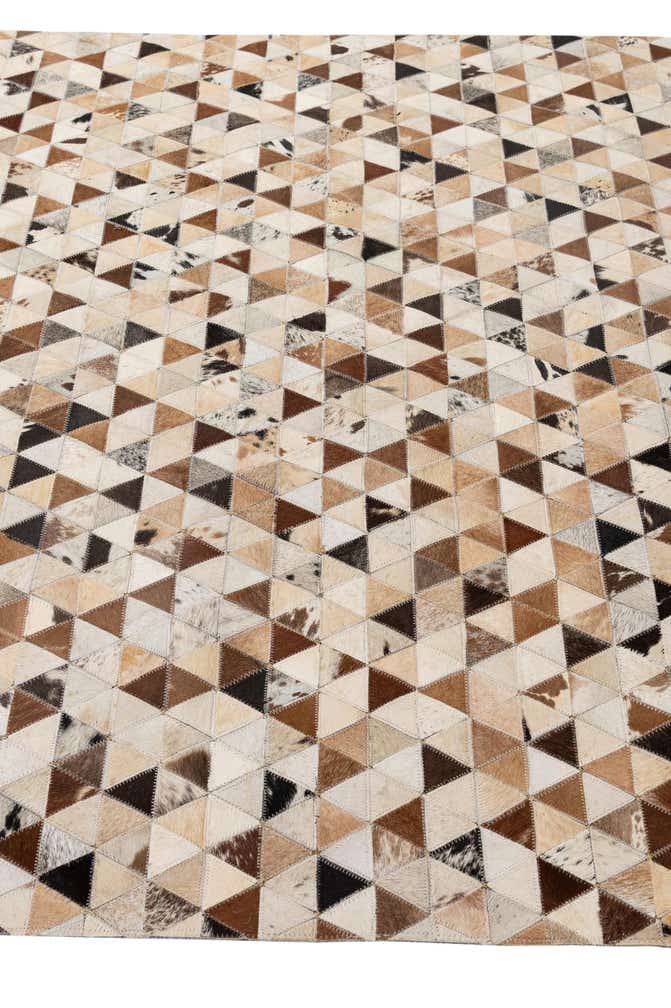 5' 1 x 7' 11 Cowhide - Patchwork Rug