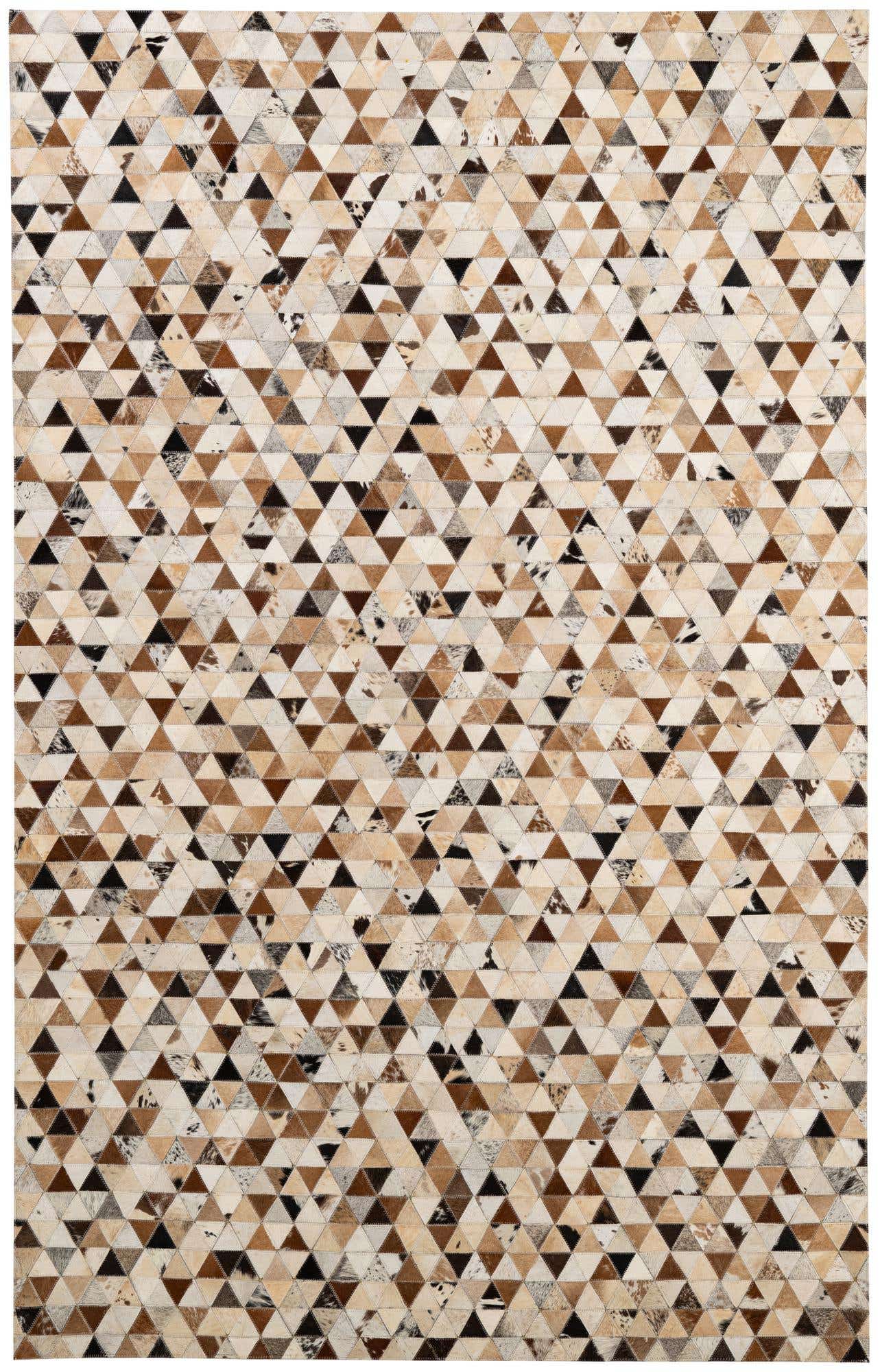 5' 1 x 7' 11 Cowhide - Patchwork Rug