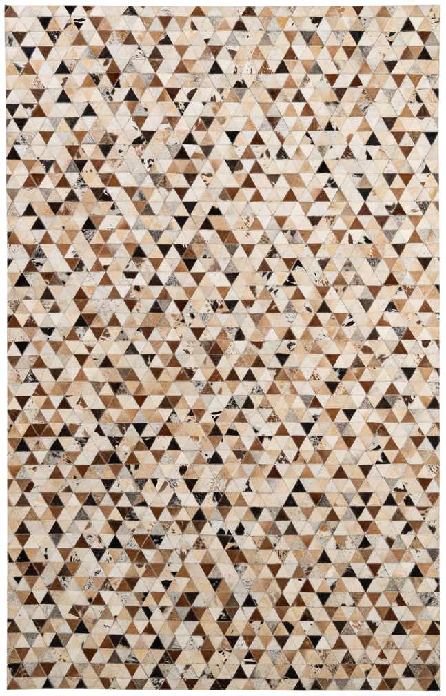 5' 1 x 7' 11 Cowhide - Patchwork Rug