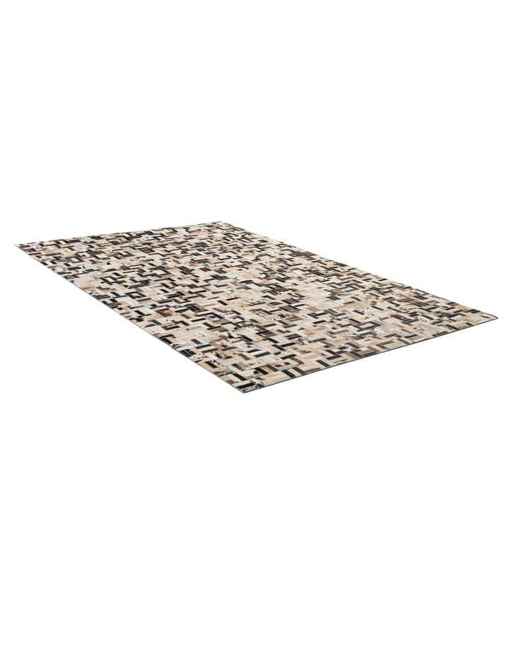 5' 1 x 8' Cowhide - Patchwork Rug