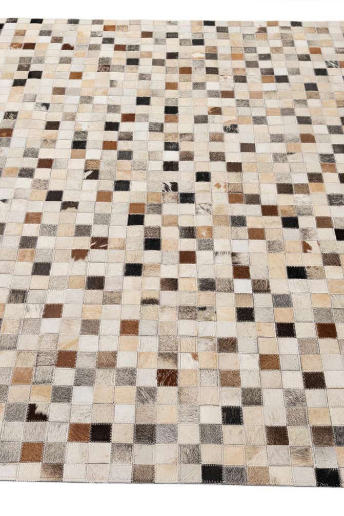 5' 1 x 7' 11 Cowhide - Patchwork Rug