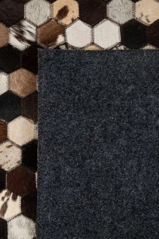 5' 2 x 8' Cowhide - Patchwork Rug