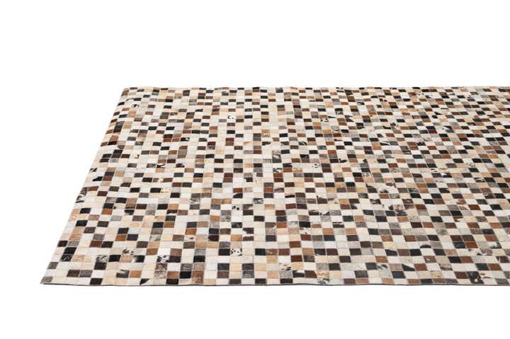 5' 1 x 7' 10 Cowhide - Patchwork Rug