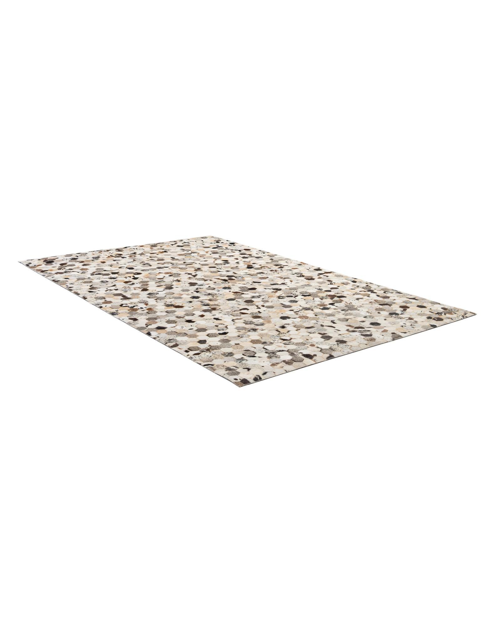5' x 7' 11 Cowhide - Patchwork Rug