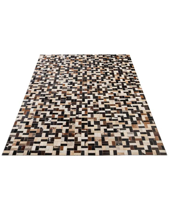 5' x 7' 11 Cowhide - Patchwork Rug