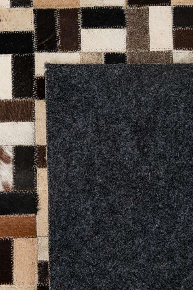 5' x 7' 11 Cowhide - Patchwork Rug