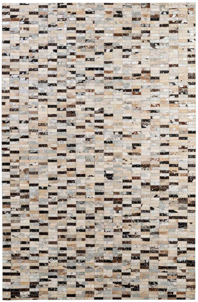 5' 2 x 7' 11 Cowhide - Patchwork Rug