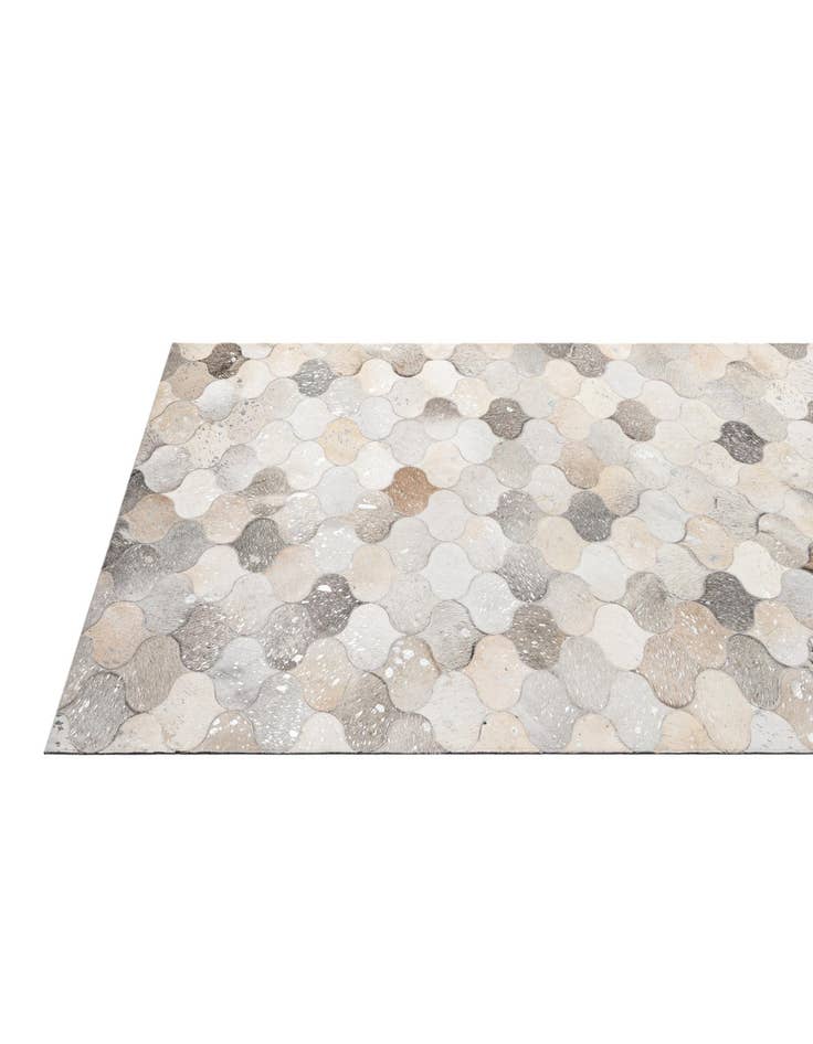 Detail image of 5' x 8' 3 Cowhide - Patchwork Rug