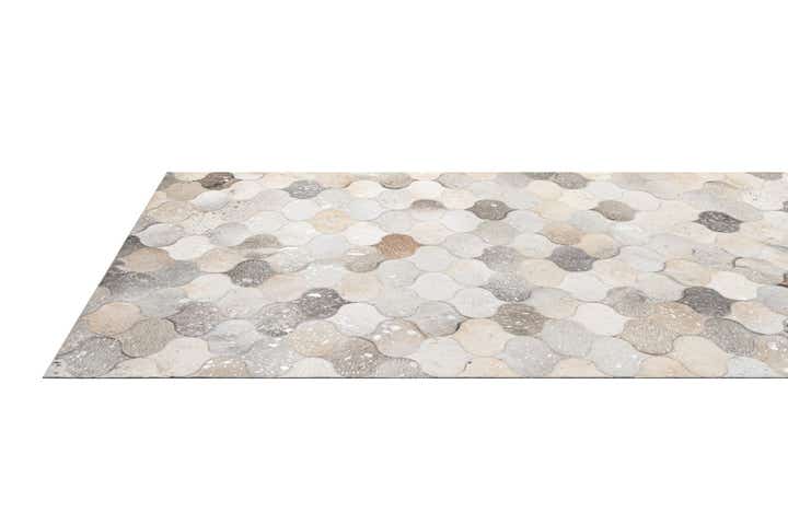 5' x 8' 3 Cowhide - Patchwork Rug