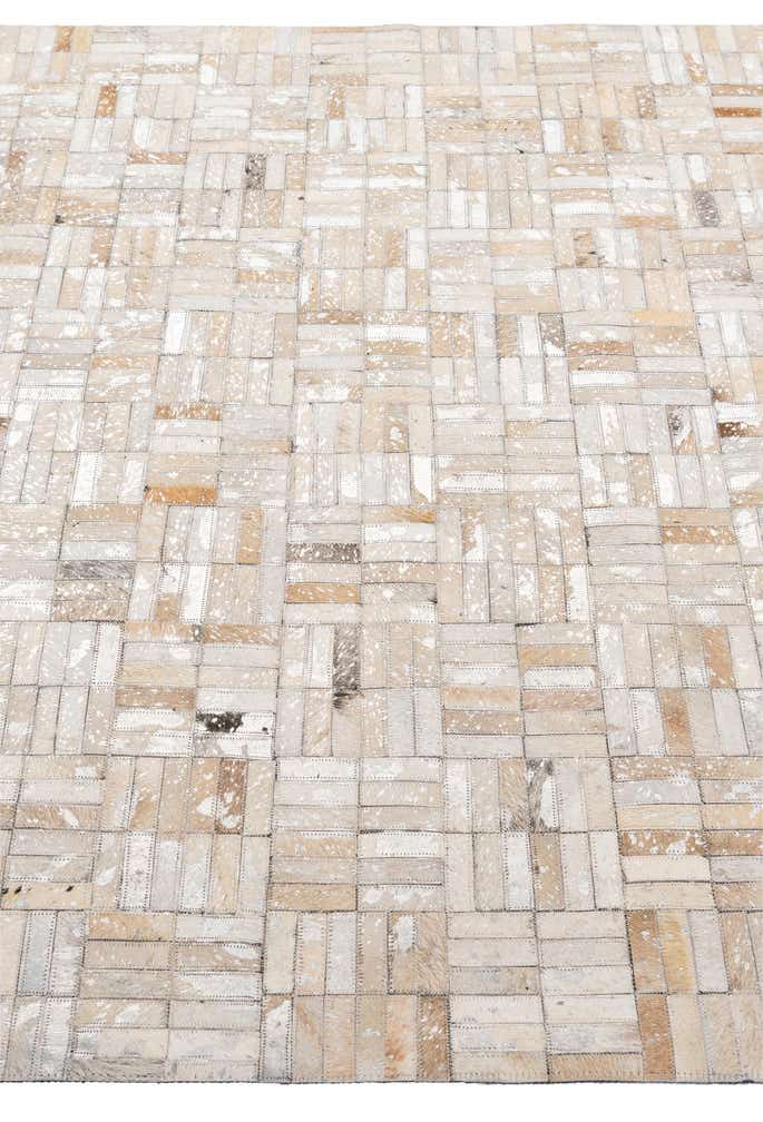 5' 1 x 7' 10 Cowhide - Patchwork Rug