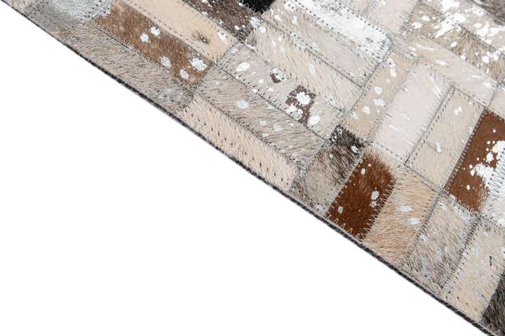 5' 1 x 7' 11 Cowhide - Patchwork Rug
