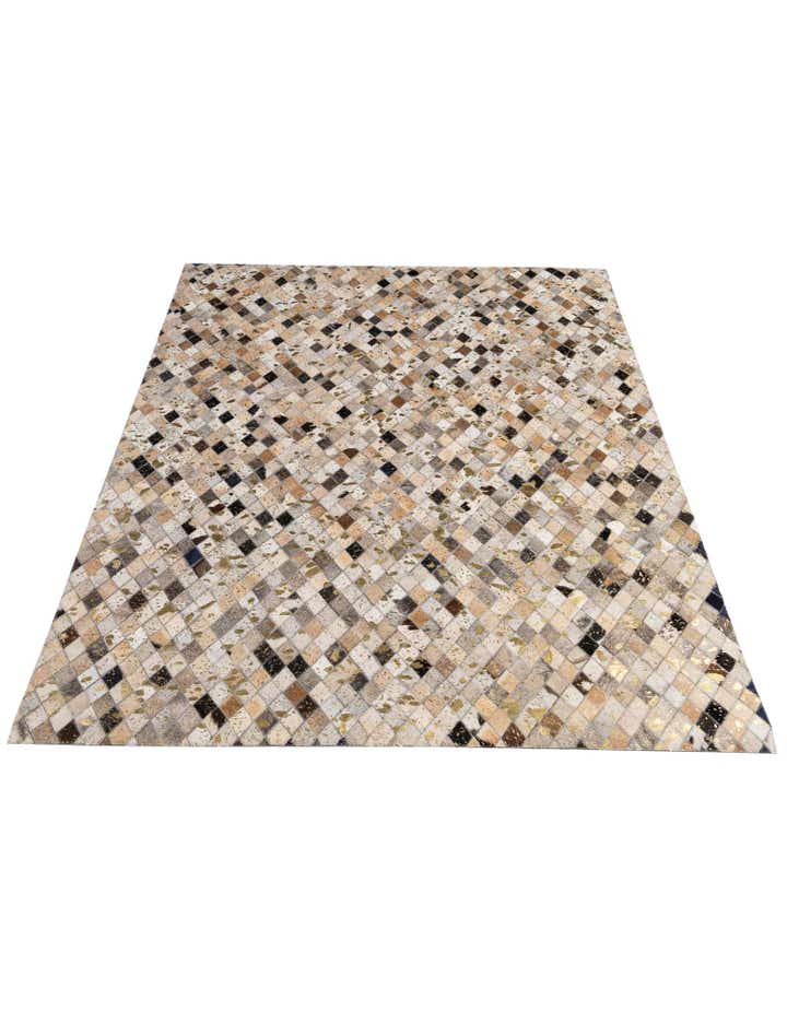 5' 1 x 7' 11 Cowhide - Patchwork Rug
