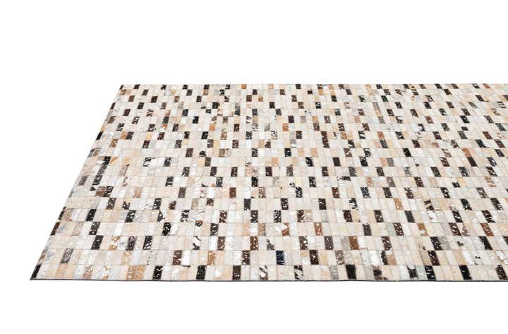 5' x 7' 11 Cowhide - Patchwork Rug