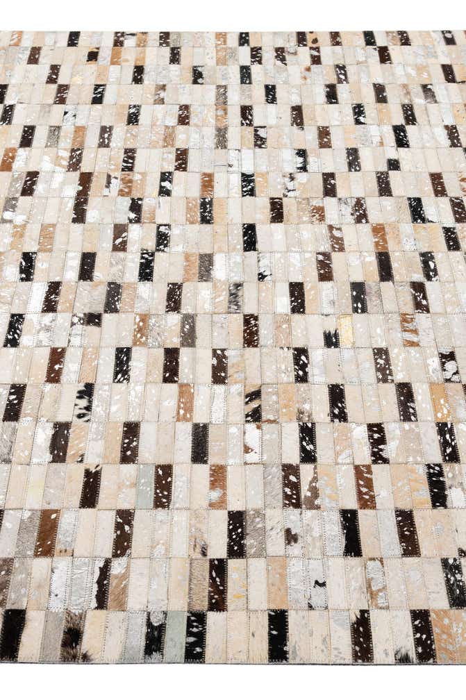 5' x 7' 11 Cowhide - Patchwork Rug