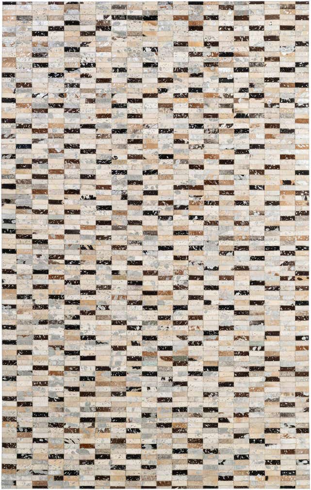 5' x 7' 11 Cowhide - Patchwork Rug