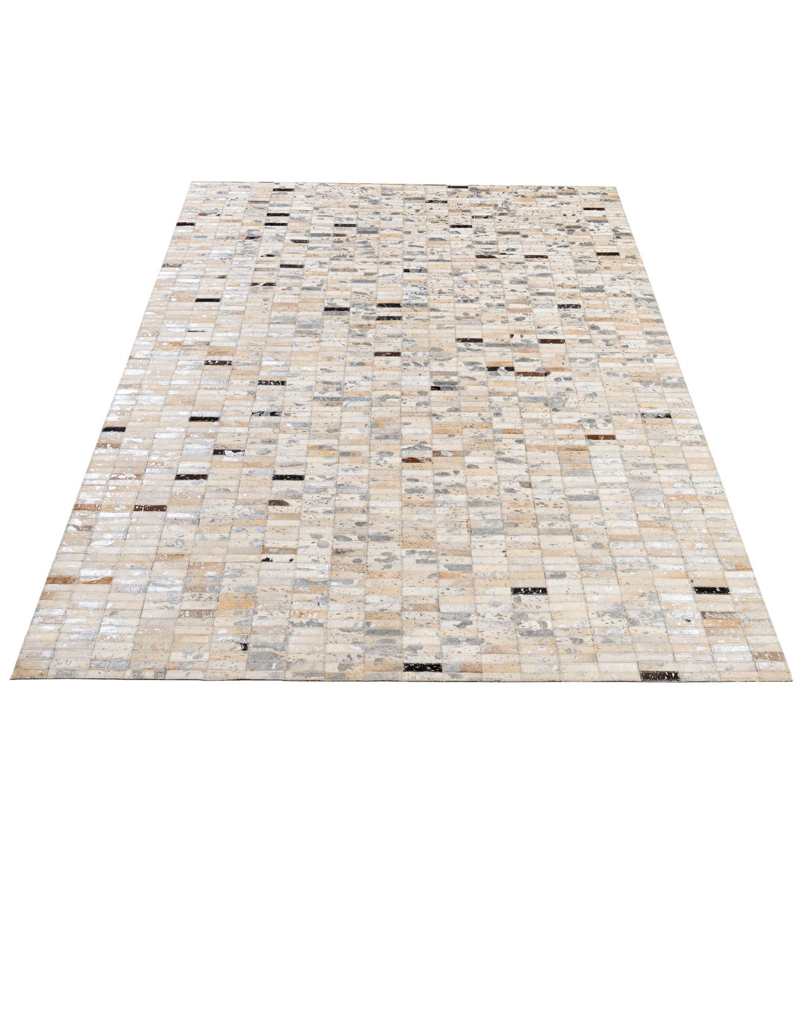 4' 11 x 7' 11 Cowhide - Patchwork Rug