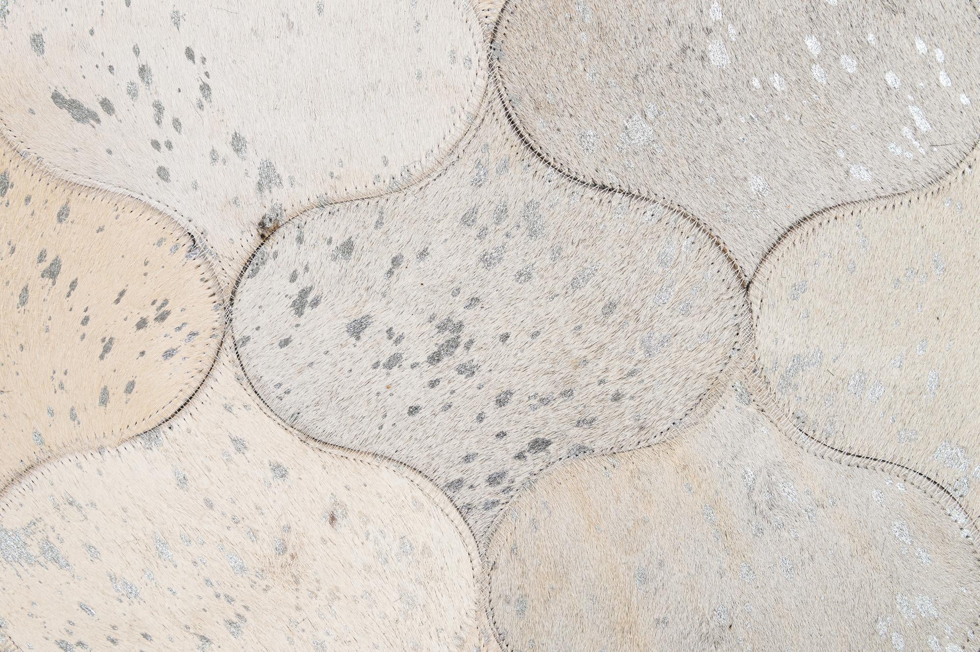 5' 1 x 8' 4 Cowhide - Patchwork Rug