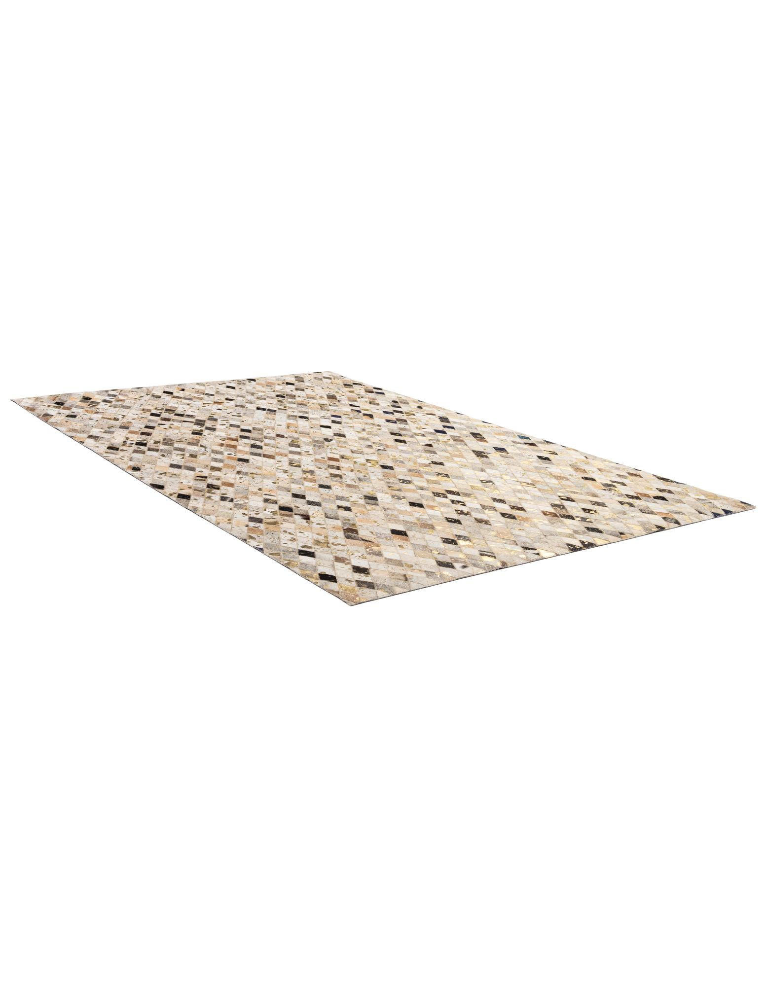 5' 1 x 8' 1 Cowhide - Patchwork Rug