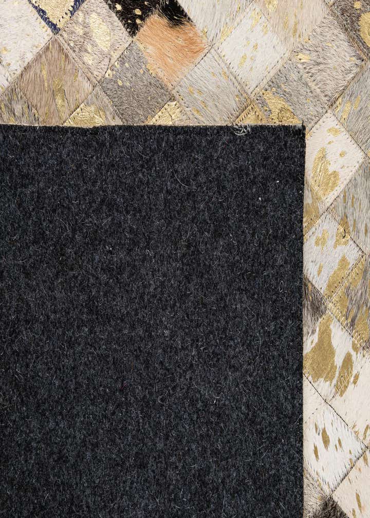 5' 1 x 8' 1 Cowhide - Patchwork Rug