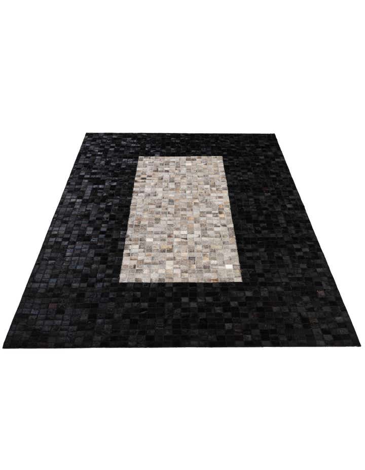 5' x 8' 1 Cowhide - Patchwork Rug