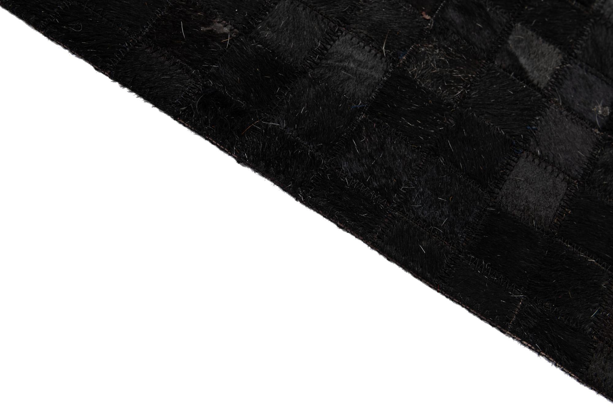 5' x 8' 1 Cowhide - Patchwork Rug