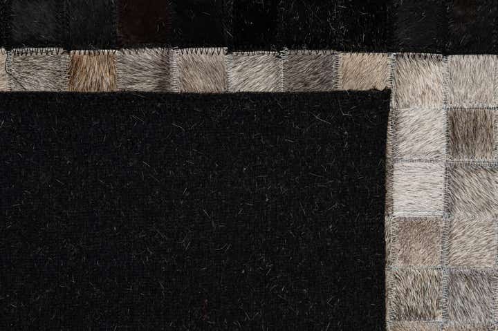 5' x 8' 1 Cowhide - Patchwork Rug