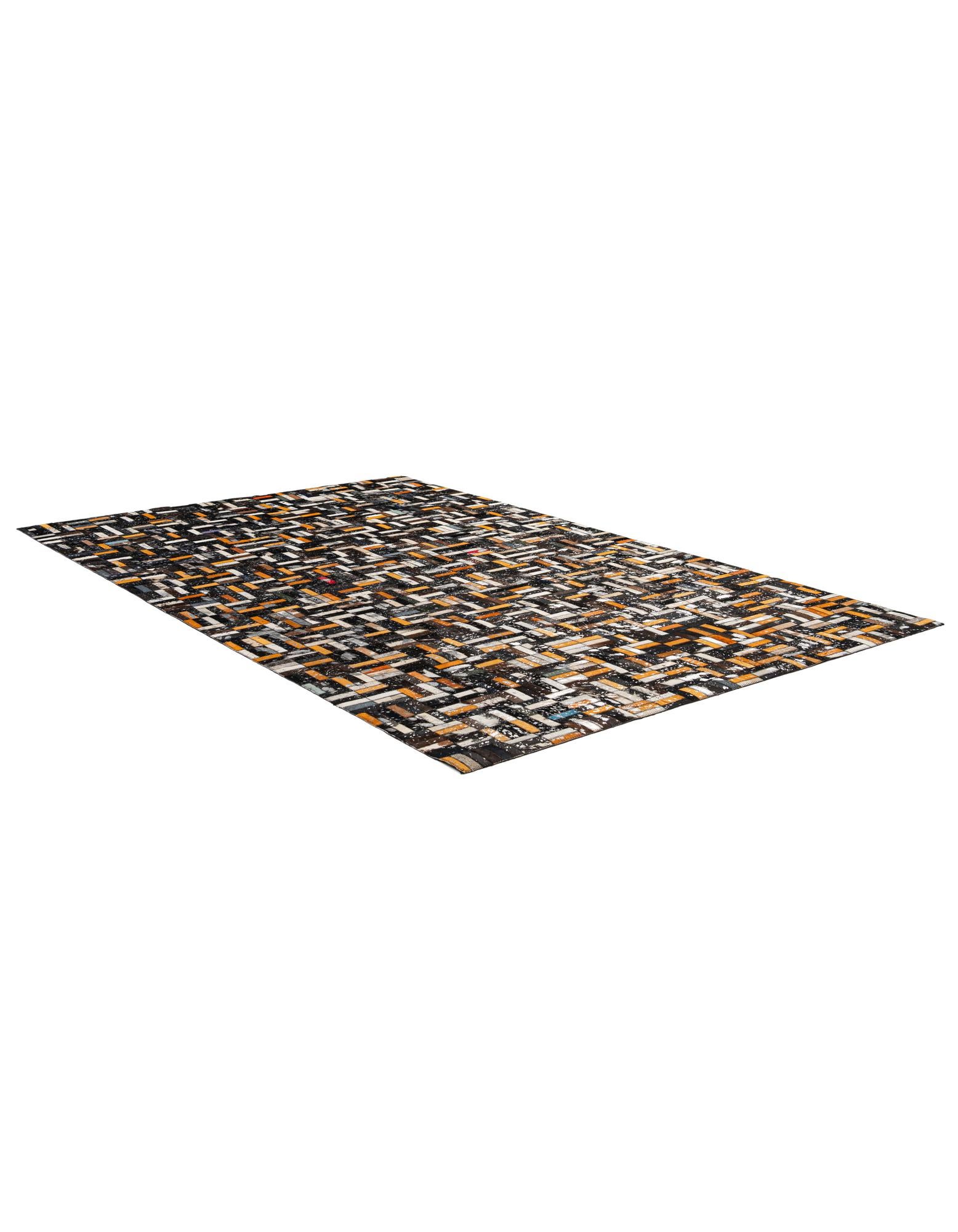 5' 1 x 8' 3 Cowhide - Patchwork Rug