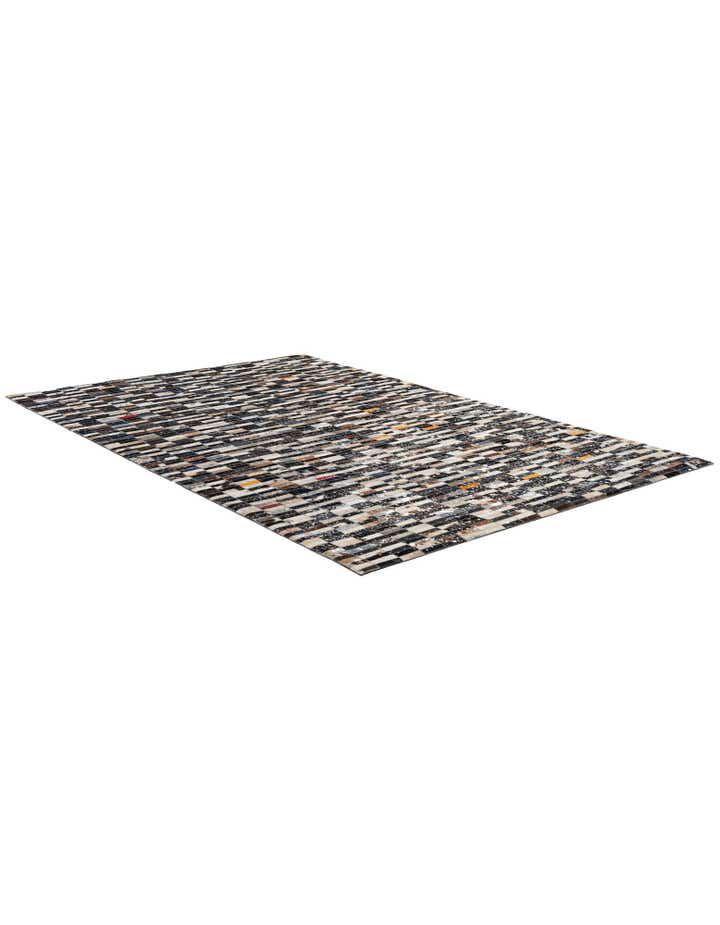 5' 1 x 8' Cowhide - Patchwork Rug