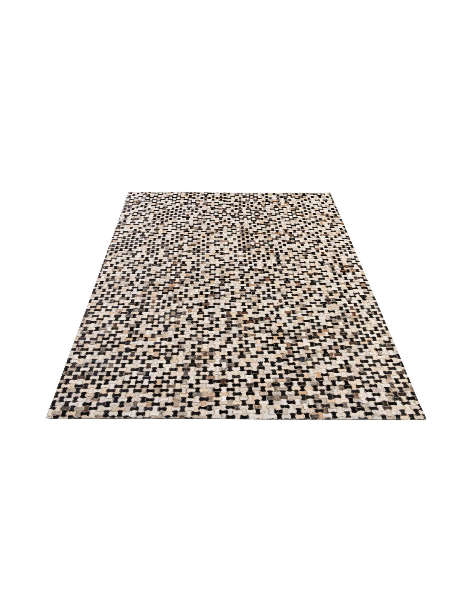 5' 1 x 8' 1 Cowhide - Patchwork Rug