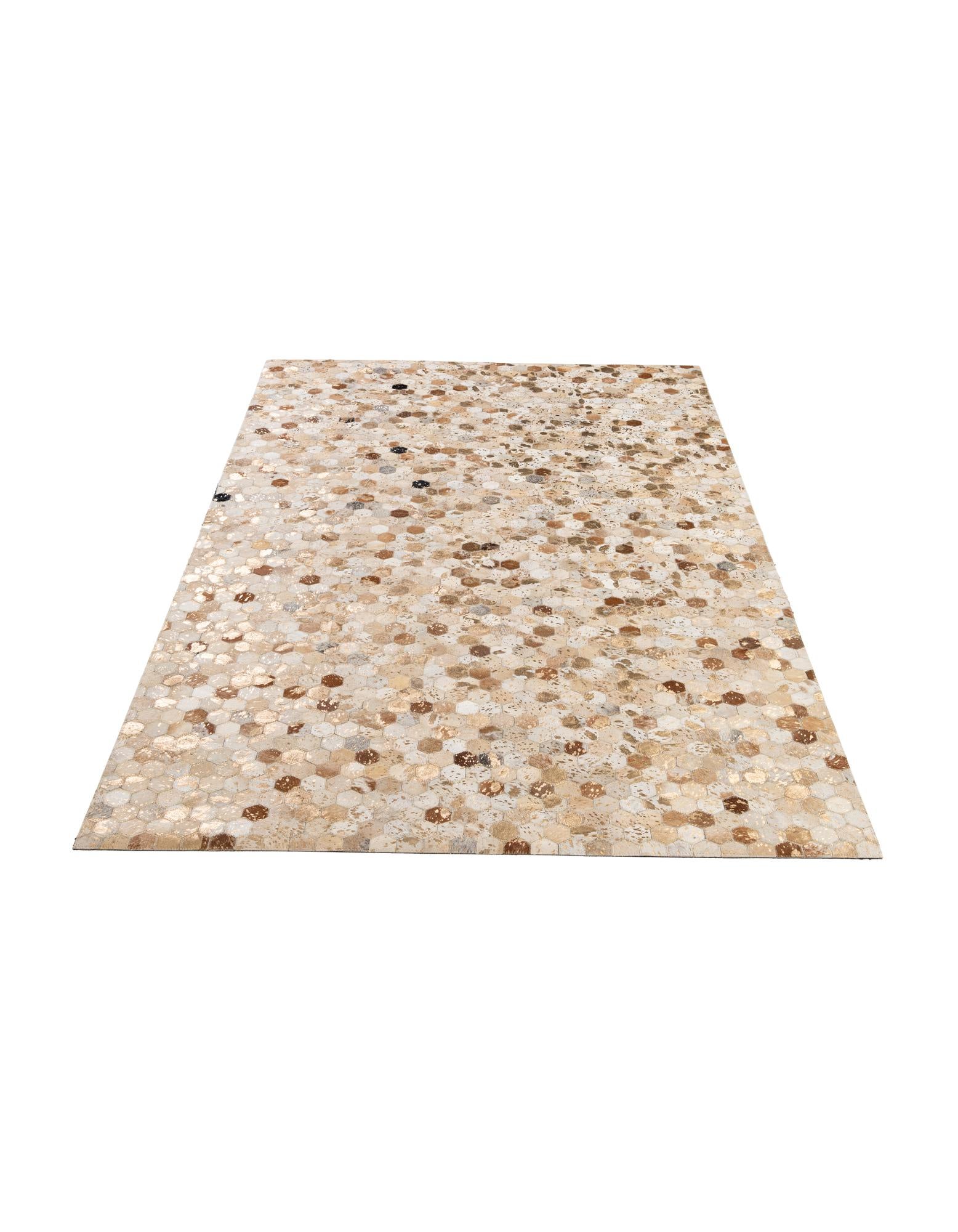 5' 2 x 8' 2 Cowhide - Patchwork Rug
