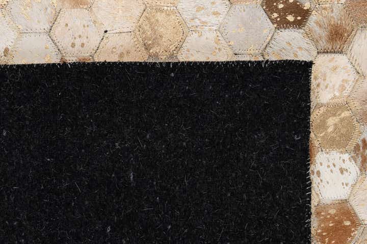 5' 2 x 8' 2 Cowhide - Patchwork Rug