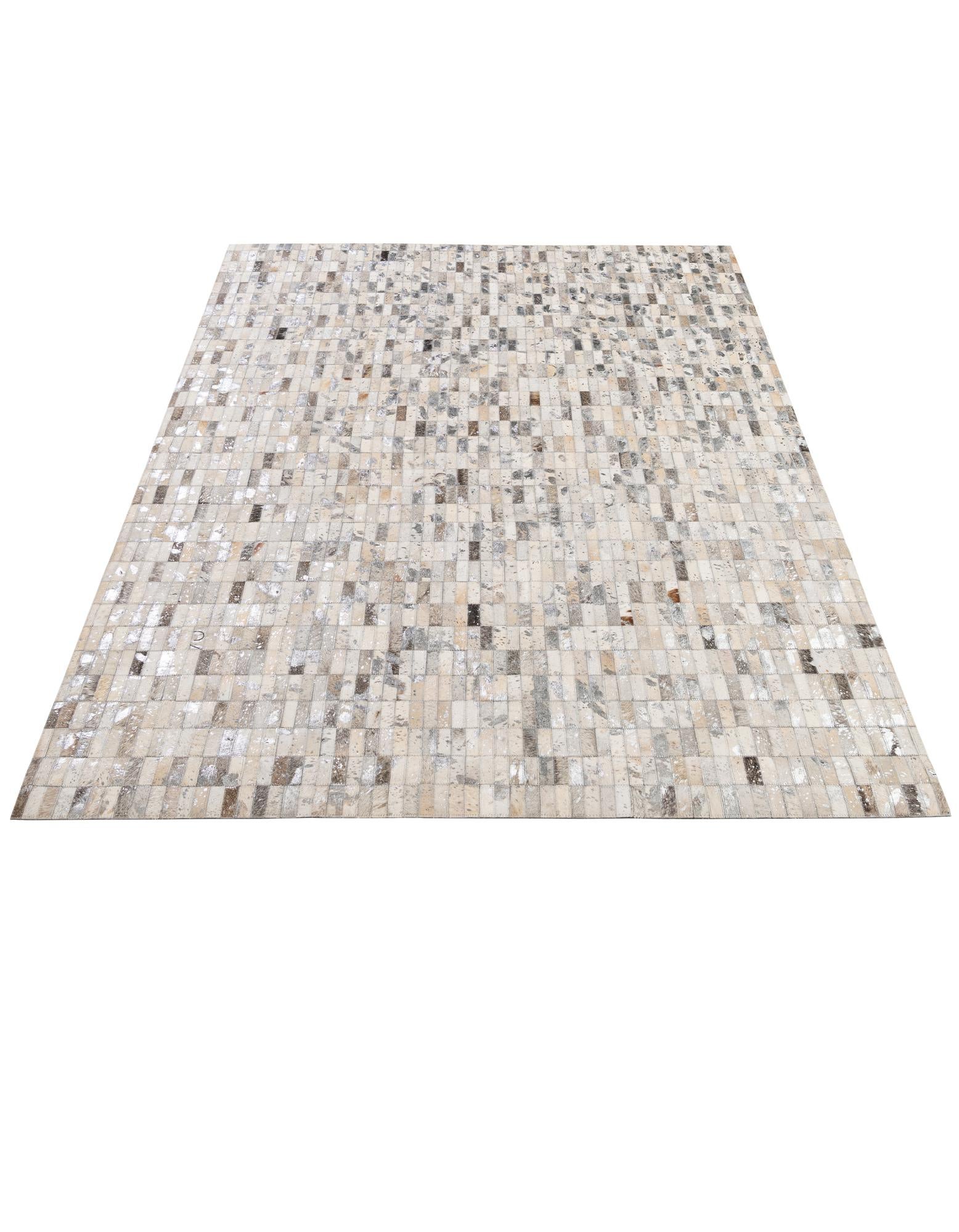 5' 3 x 8' 3 Cowhide - Patchwork Rug