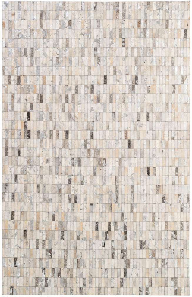 5' 1 x 8' Cowhide - Patchwork Rug