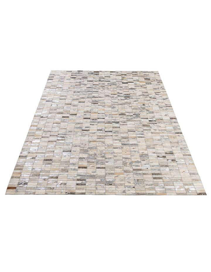 5' 1 x 8' 1 Cowhide - Patchwork Rug