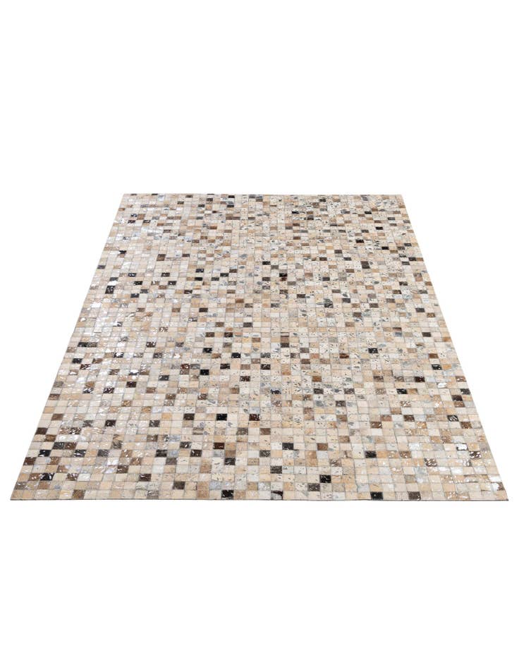 Detail image of 5' x 7' 9 Cowhide - Patchwork Rug