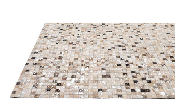 Detail image of 5' x 7' 9 Cowhide - Patchwork Rug