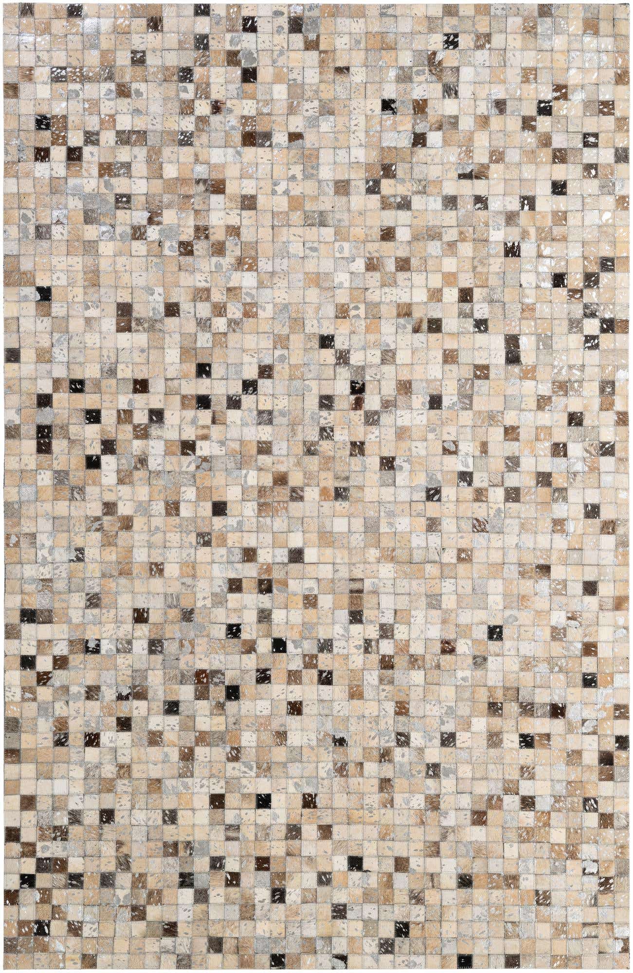 5' x 7' 9 Cowhide - Patchwork Rug
