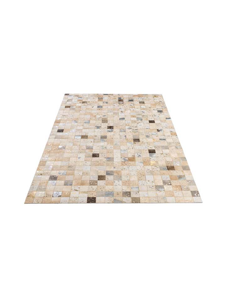 5' 1 x 8' Cowhide - Patchwork Rug