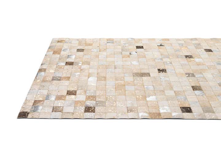 5' 1 x 8' Cowhide - Patchwork Rug