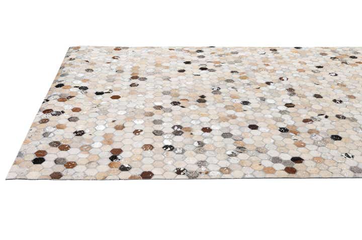 5' 1 x 8' 1 Cowhide - Patchwork Rug