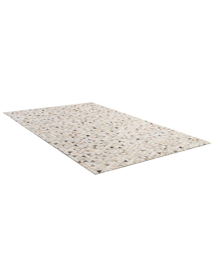 Detail image of 4' 11 x 8' Cowhide - Patchwork Rug