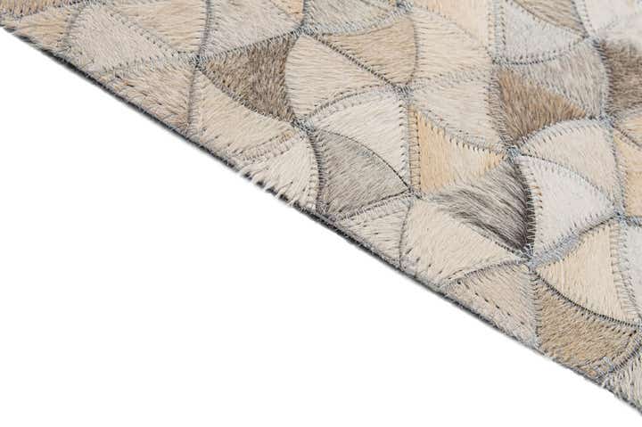 4' 11 x 8' Cowhide - Patchwork Rug