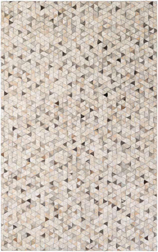 4' 11 x 8' Cowhide - Patchwork Rug