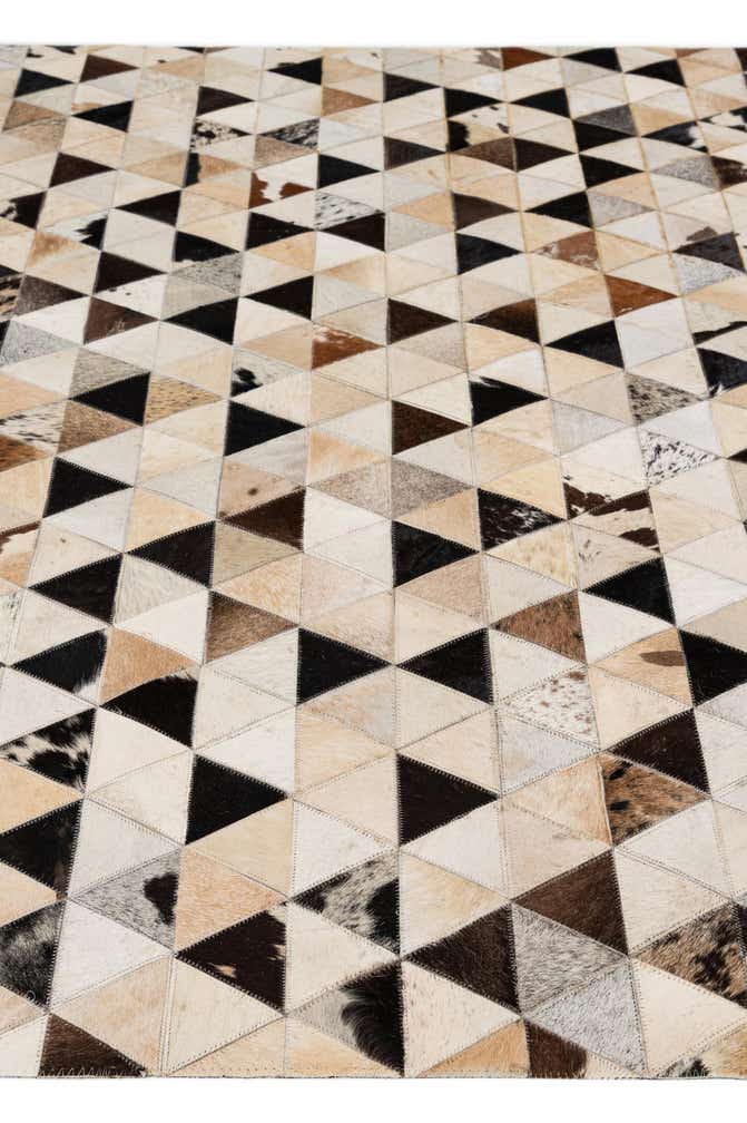 5' x 8' Cowhide - Patchwork Rug