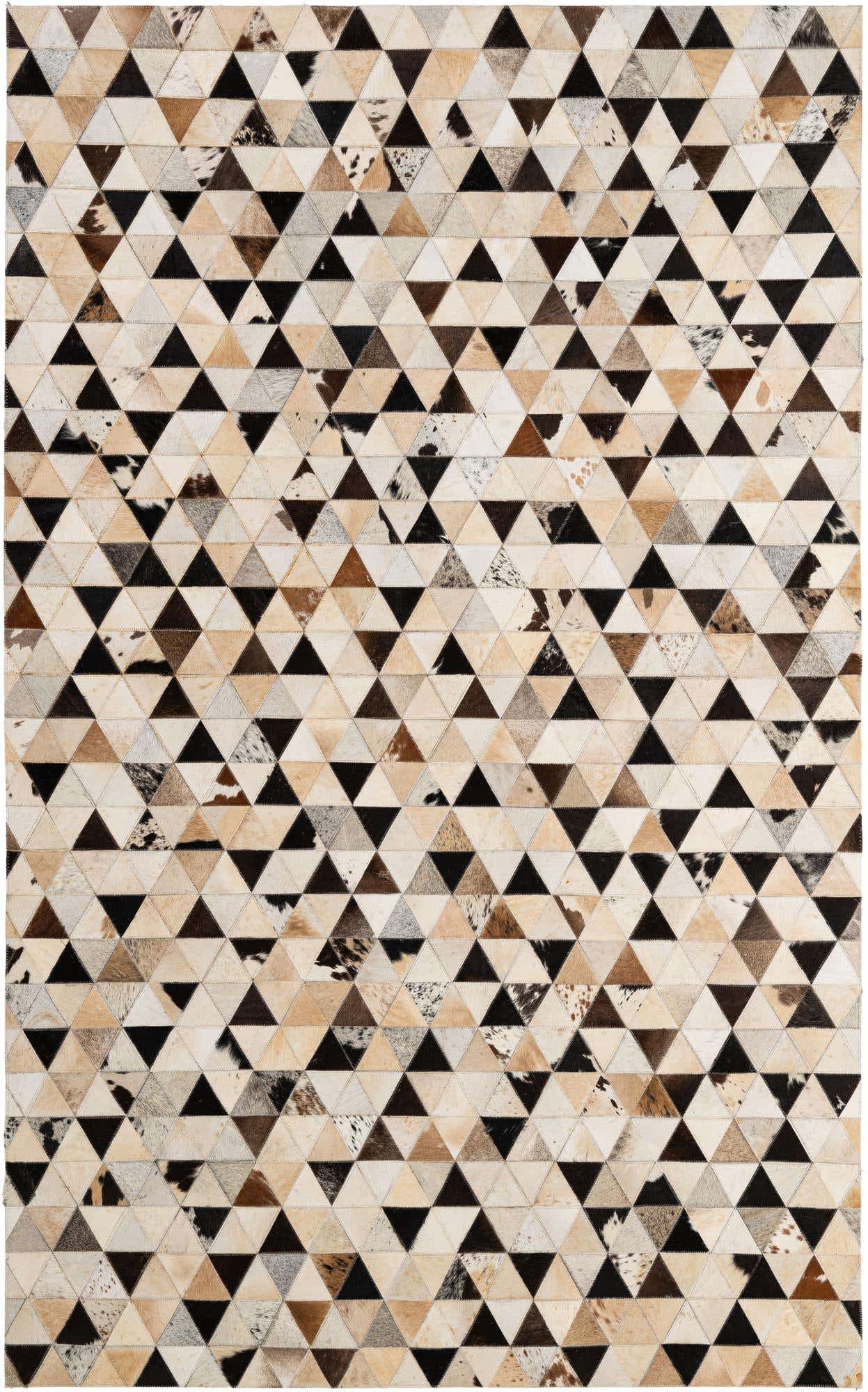 5' x 8' Cowhide - Patchwork Rug