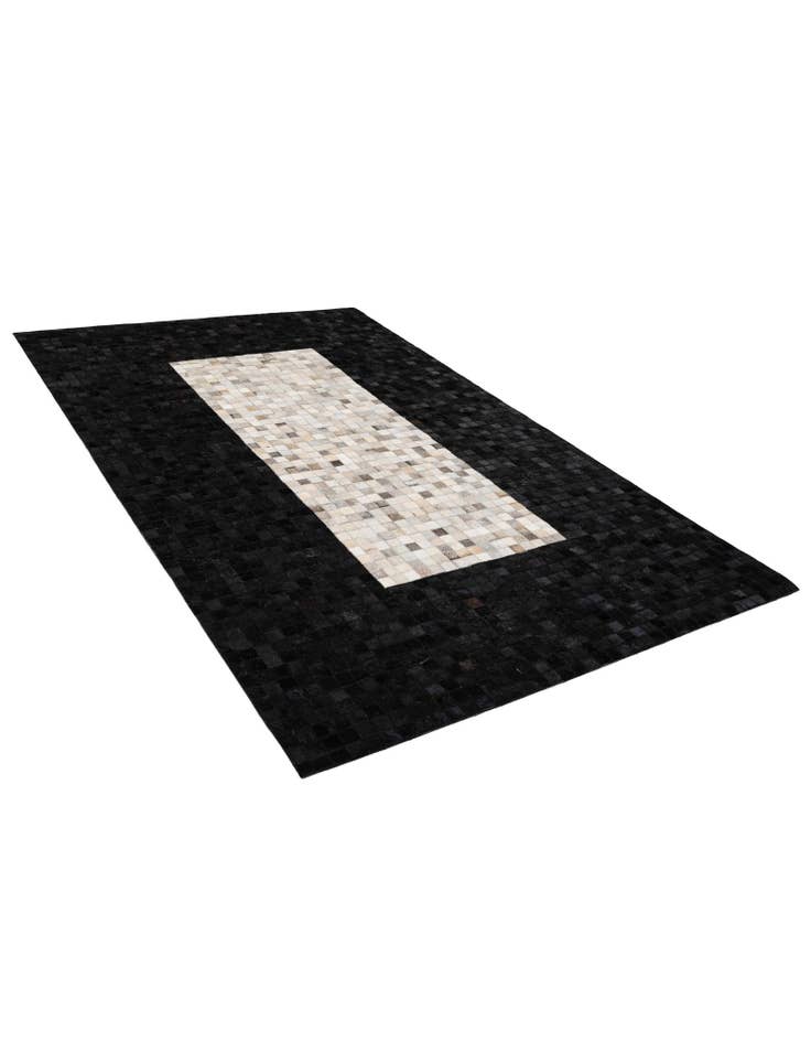 Detail image of 5' x 8' 1 Cowhide - Patchwork Rug