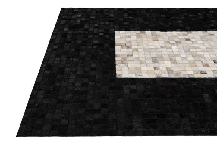 5' x 8' 1 Cowhide - Patchwork Rug