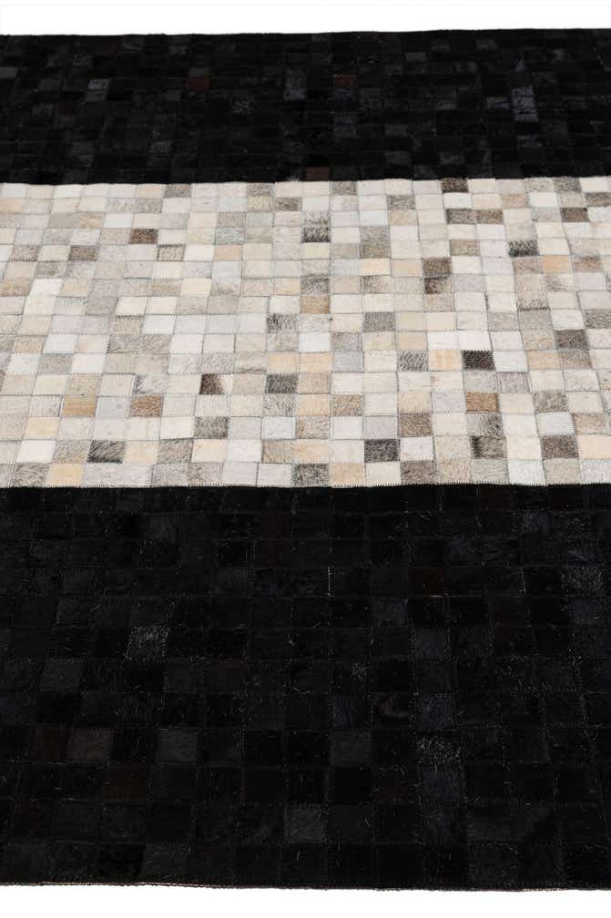 5' x 8' 1 Cowhide - Patchwork Rug